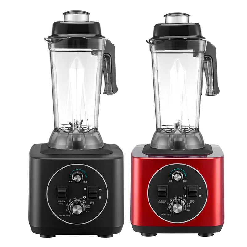 4L Feilong 2600W 2.5L Large Capacity Commercial Juicer with Mixer Grinder Heavy Duty Machine Ice Smoothie Blenders Electric
