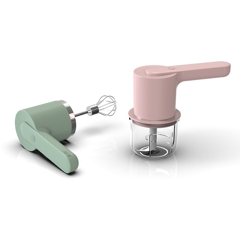Portable Mini Size Meat Vegetable Food Blender With Egg Foamer Function