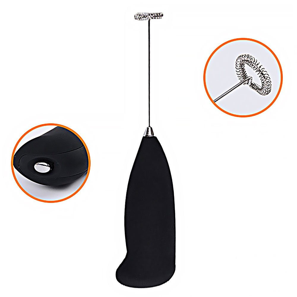 Milk Frother Handheld Mixer Foamer Coffee Maker Egg Beater Chocolate/Cappuccino Stirrer Mini Portable Blender Kitchen Whisk Tool