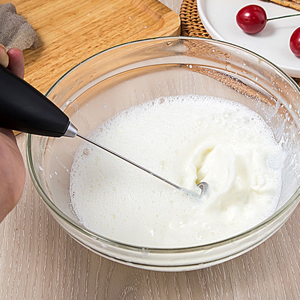 Milk Frother Handheld Mixer Foamer Coffee Maker Egg Beater Chocolate/Cappuccino Stirrer Mini Portable Blender Kitchen Whisk Tool