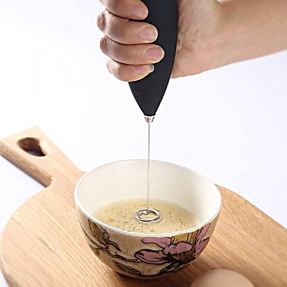 Milk Frother Handheld Mixer Foamer Coffee Maker Egg Beater Chocolate/Cappuccino Stirrer Mini Portable Blender Kitchen Whisk Tool