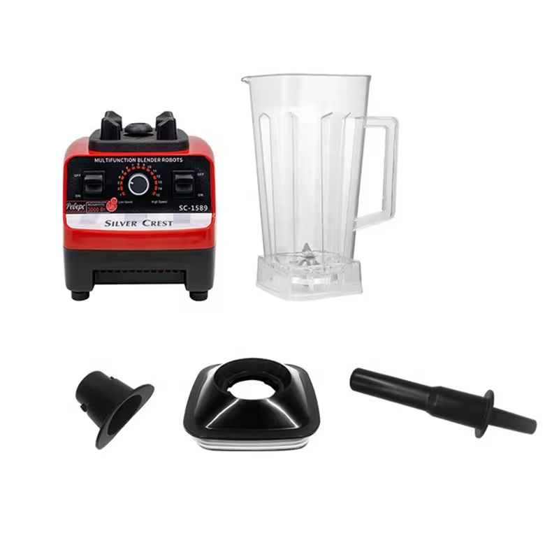 Top Heavy 2 In 1 Commercial Mixer Duty Milk Food,Shake Sales Smoothie Processor And Juicer Blender