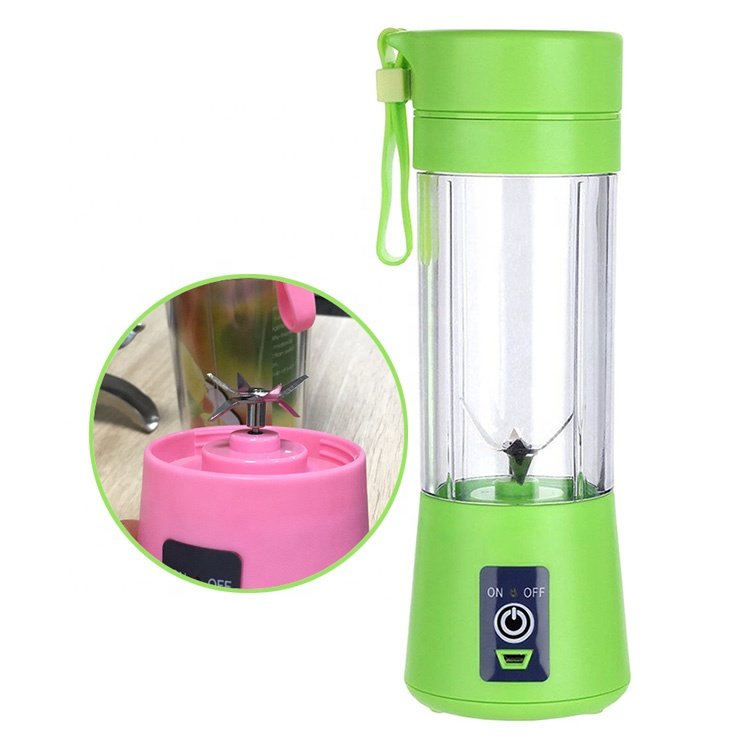 Household Private Label Handheld Shaker Electric Juicer Maker Small Usb Portable Blender