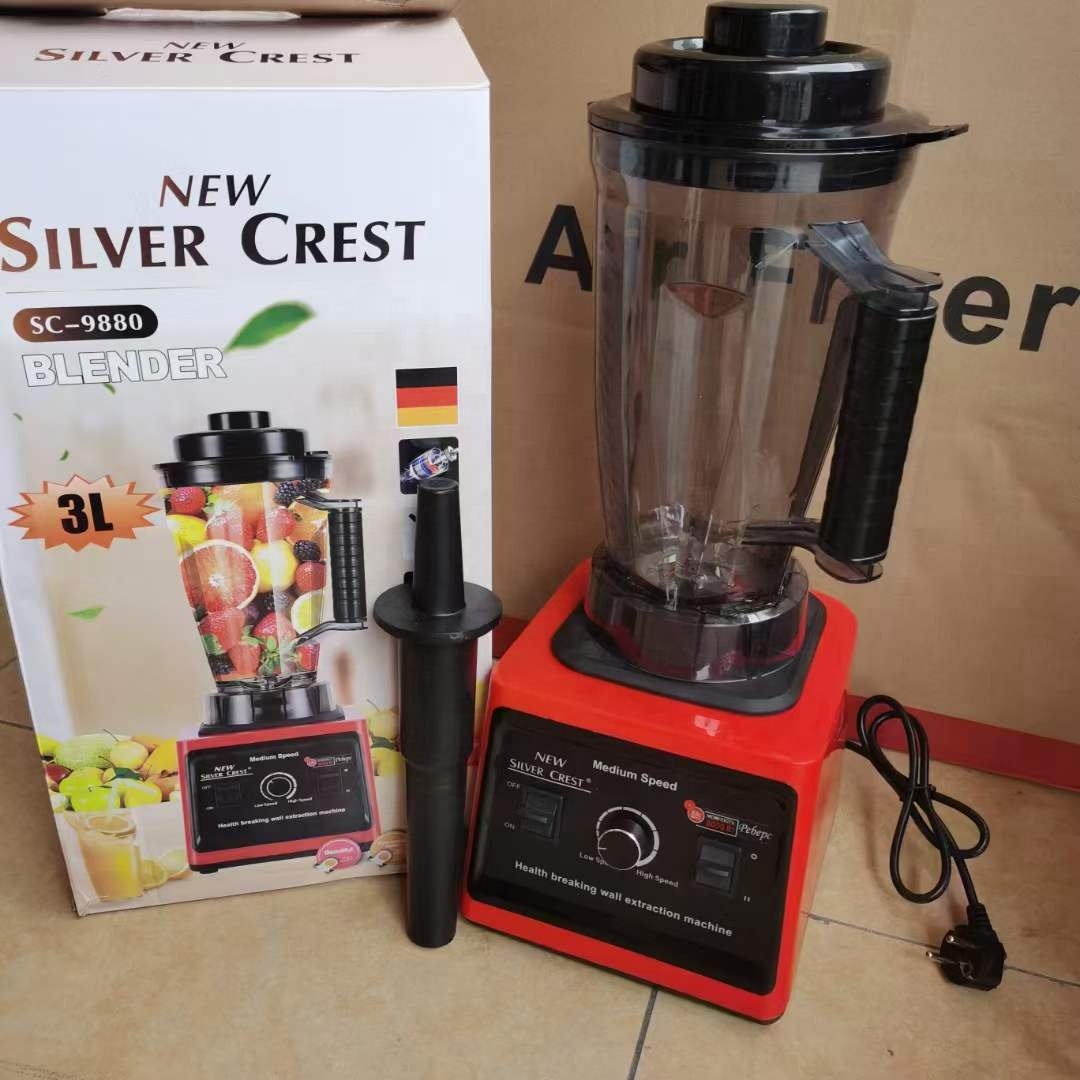 Factory wholesale ready goods stock 2 in 1 SILVER CREST SC-9880 9525 motor multi function blender for home or commercial use