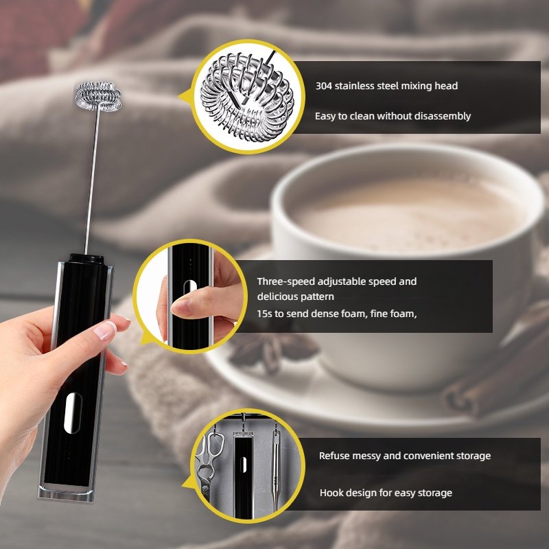 Mini Milk Powder Egg Beater And Coffee Meixer Whisk Hand Blender Electric Mixer Handheld Mixer Frother For Coffee