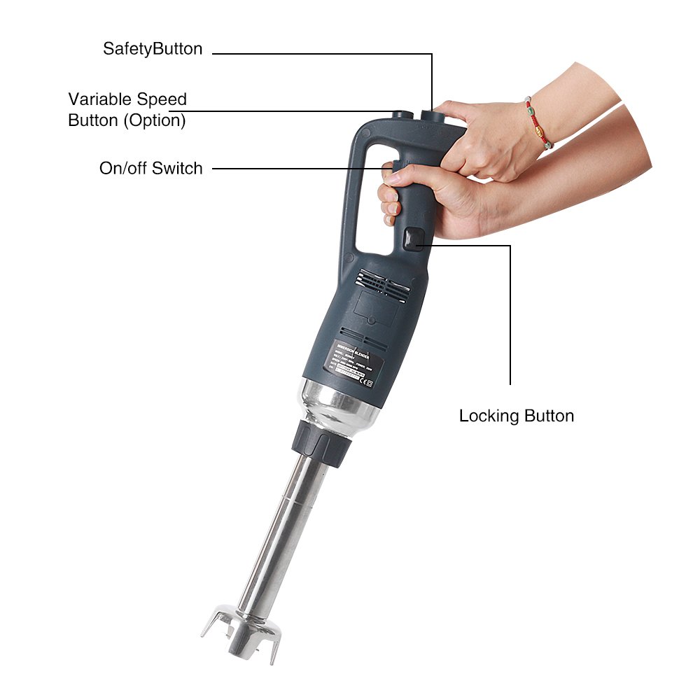 Commercial Professional Hotel Restaurant IT500LV+IT500 500W Handheld Logo Customized Stick Blender