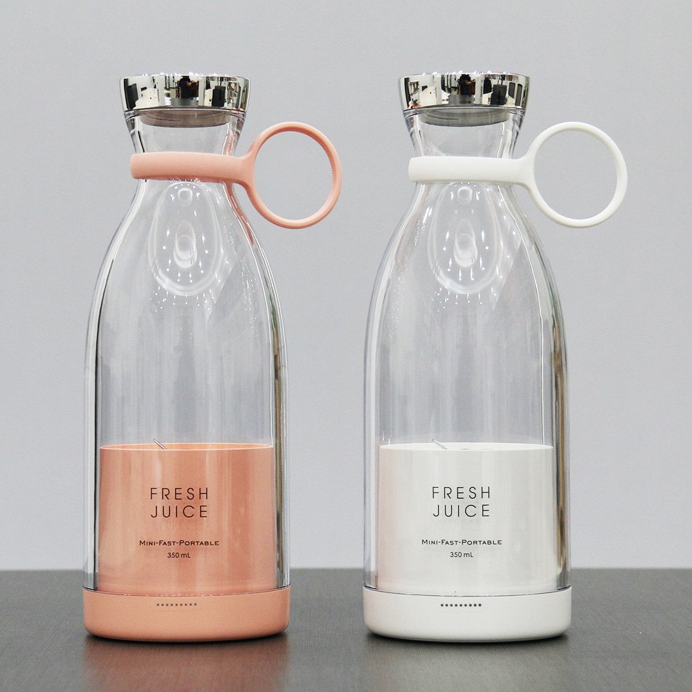 Newly design personal branded wireless rechargeable fresh fruits mixer smoothie bottle mini fast juice juicer portable blender