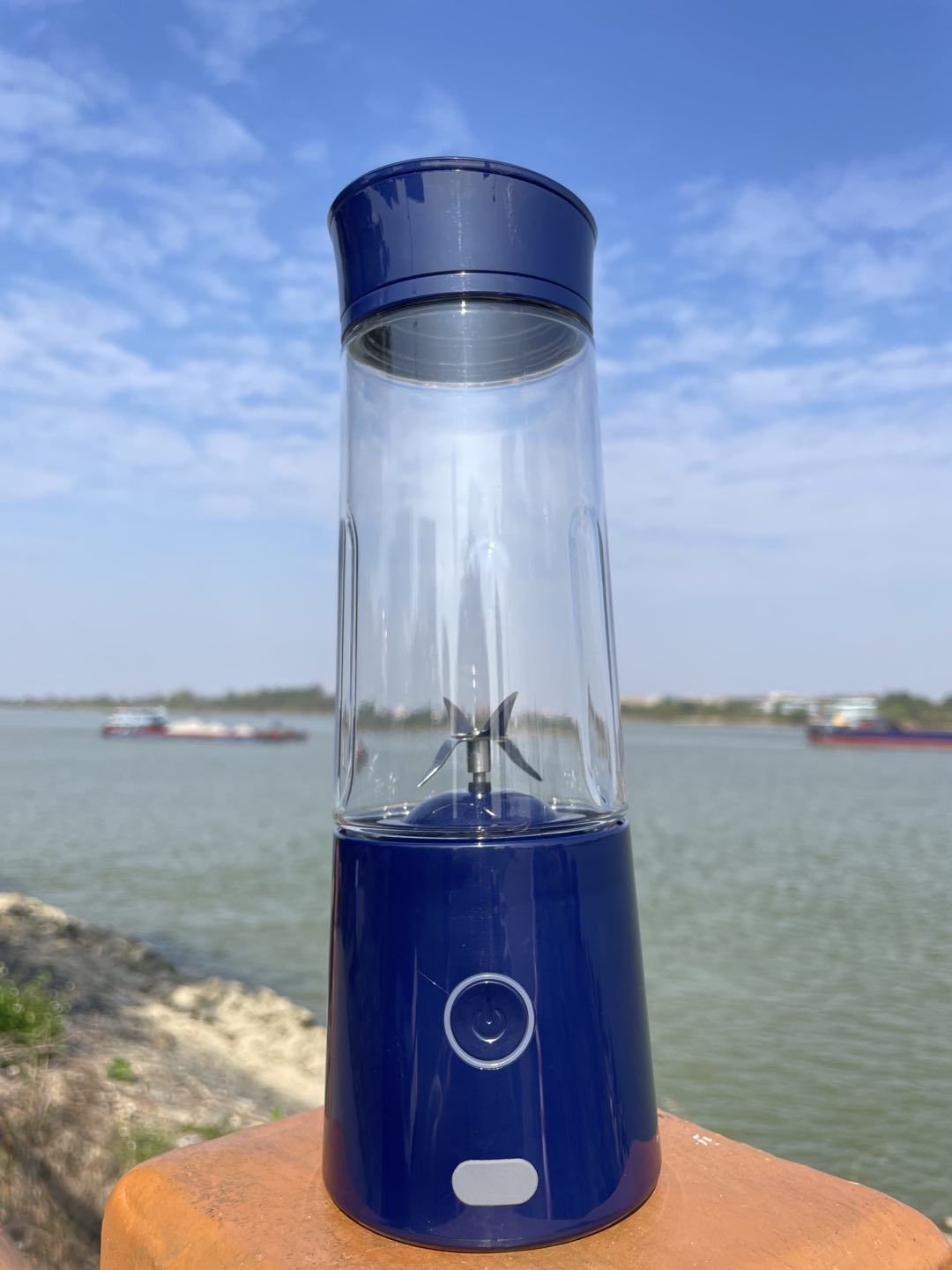 New design wholesale colorful travel glory usb rechargeable blender smoothie blender portable mini blender cup