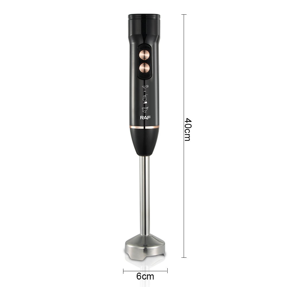 Immersion Hand Blender 4 Blade Kitchen Appliance for Soup Baby Food Stick Blender Crush Ice