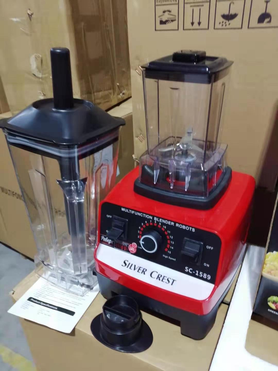 Hot 2L Electric Fruit Smoothie Blenders And Silver Crest Juicers Machine Mixer Grinder
