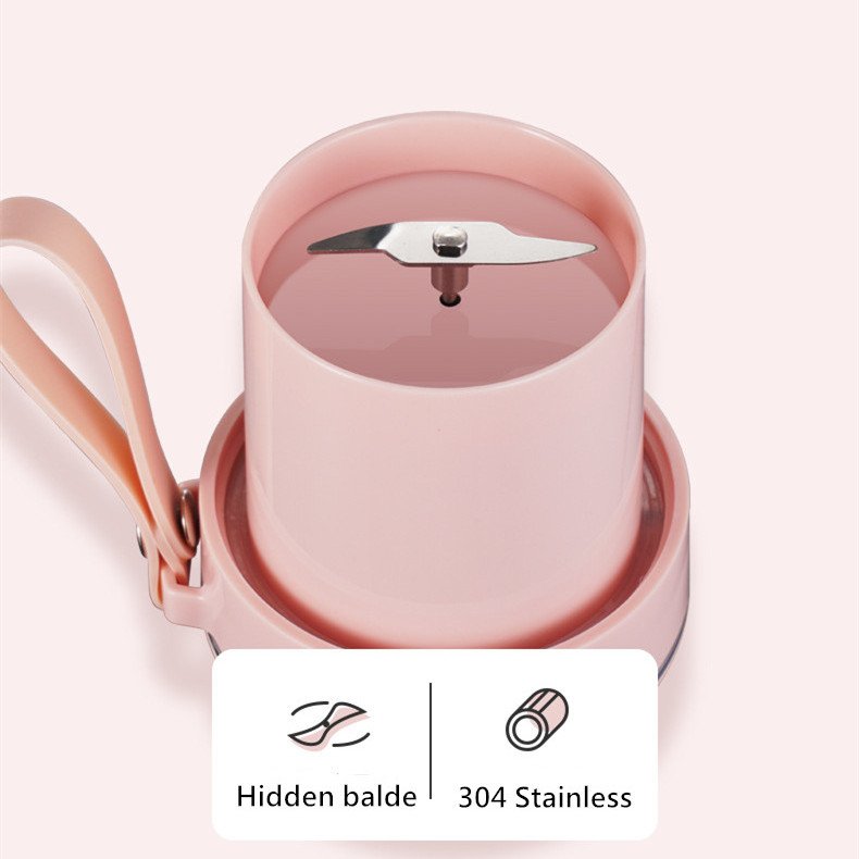 Kitchen mini blender juicer home use food grade material 304 stainless blade automatic orange juicer