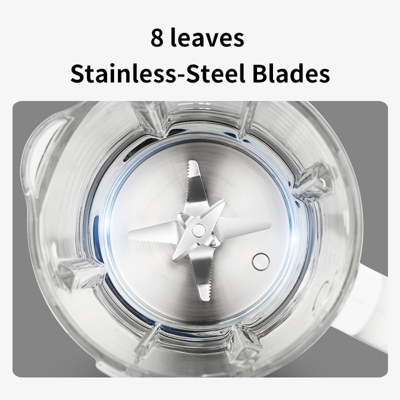 1.75L glass container multifunction stand worktop food processor high speed heating blender