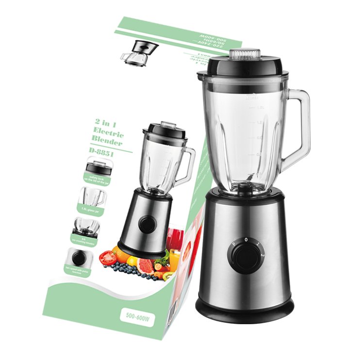 2023 NEW Hot sale household stainless steel fruit blender electric commercial table blender smoother