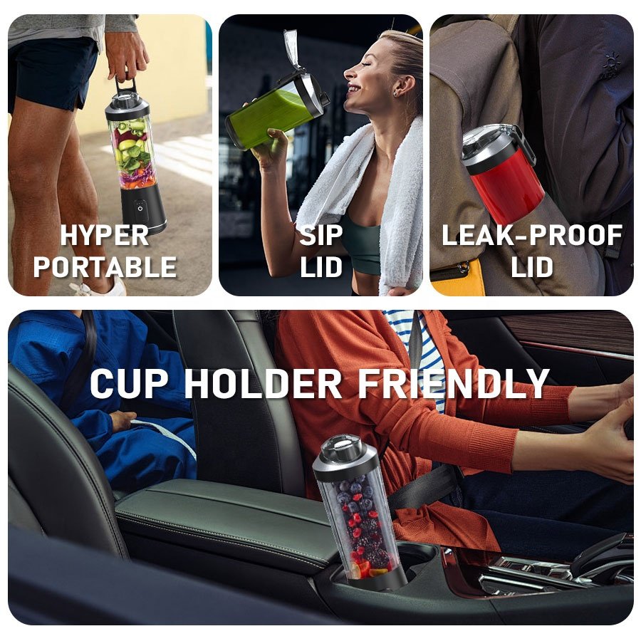 Black Friday Best Gift Promotional Personal Blender Portable Juice Blender Fruit Mixer Smoothie Mini Electric Blender Juicer Cup