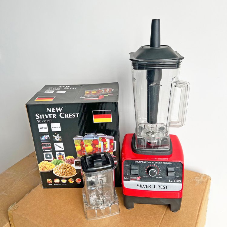 Free Stirrer&Best selling 4500w SC-1589 silver crest smoothie blender
