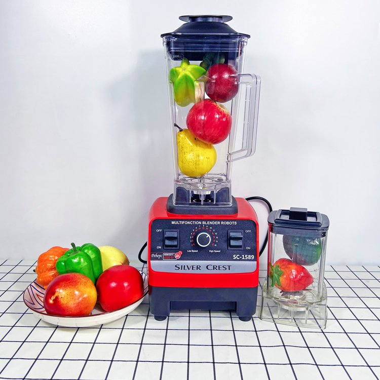 Free Stirrer&Best selling 4500w SC-1589 silver crest smoothie blender