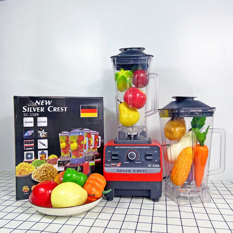 Free Stirrer&Best selling 4500w SC-1589 silver crest smoothie blender
