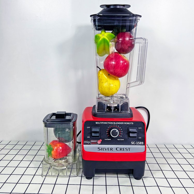 Free Stirrer&Best selling 4500w SC-1589 silver crest smoothie blender