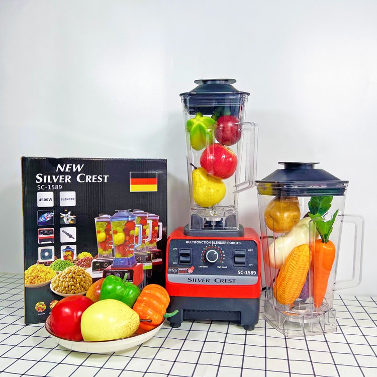 Free Stirrer&Best selling 4500w SC-1589 silver crest smoothie blender
