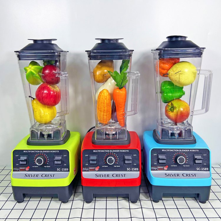 Free Stirrer&Best selling 4500w SC-1589 silver crest smoothie blender