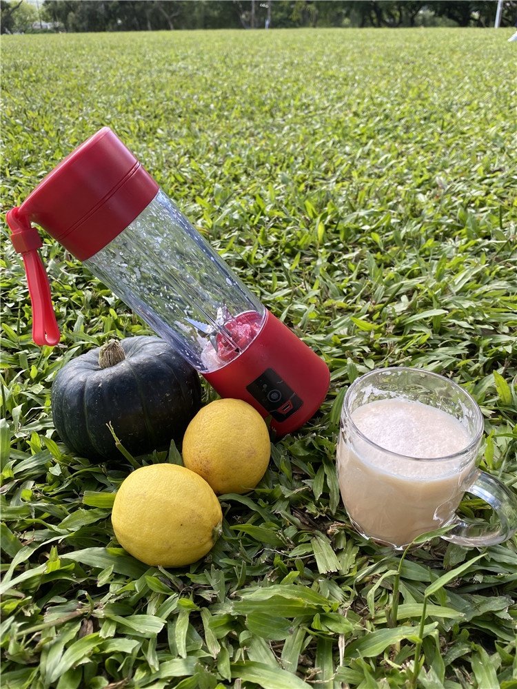 Special price 3.7v 150w rechargeable portable Smoothie blender 380ml slow juicer electric hand shaker
