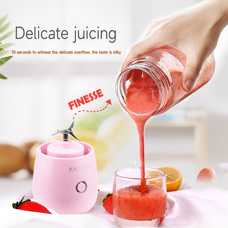 Wholesale Portable Blender Fruit Wireless USB Blender Machine Juice Cup Mini Multifunctional Blender
