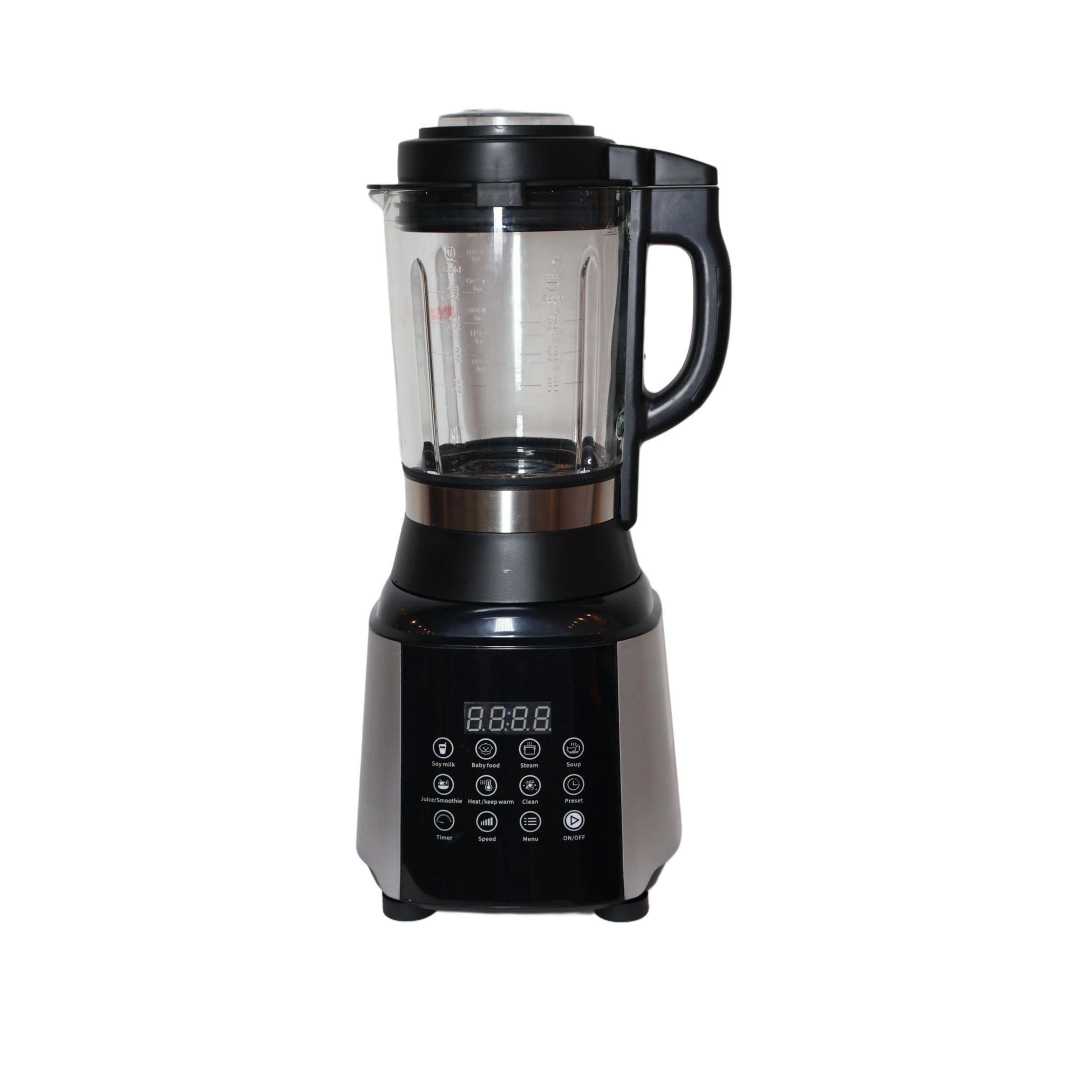 1.75L Hot & Cold Multifunctional Soybean Milk Soup Porridage Maker Heating Blenders Food Blender