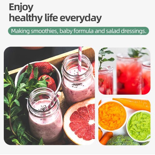 Appliances 1.5L Plastic Jar Blender Electric Blender Stainless Steel OEM Factory Housing Home Glass Multifunctional Push Button