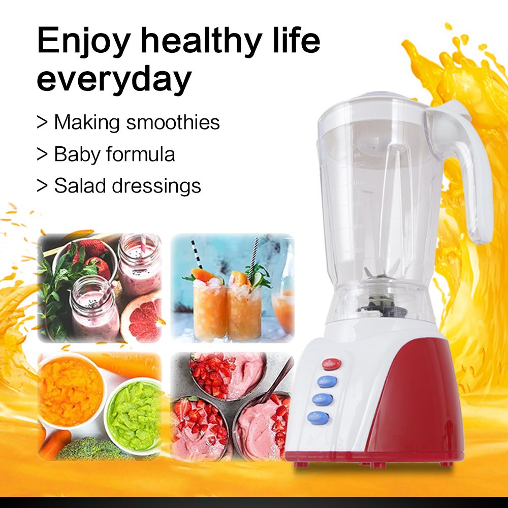 plastic fresh blender machine household appliances bardefu multipurpose licuadora nut Smoothie cuisine Electric blander