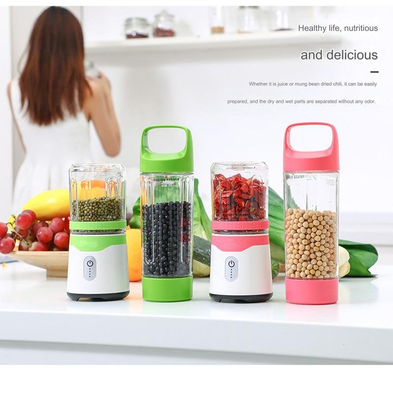 Best sell large capacity 500ml Juicer Blender Cup Portable Juicer Blender