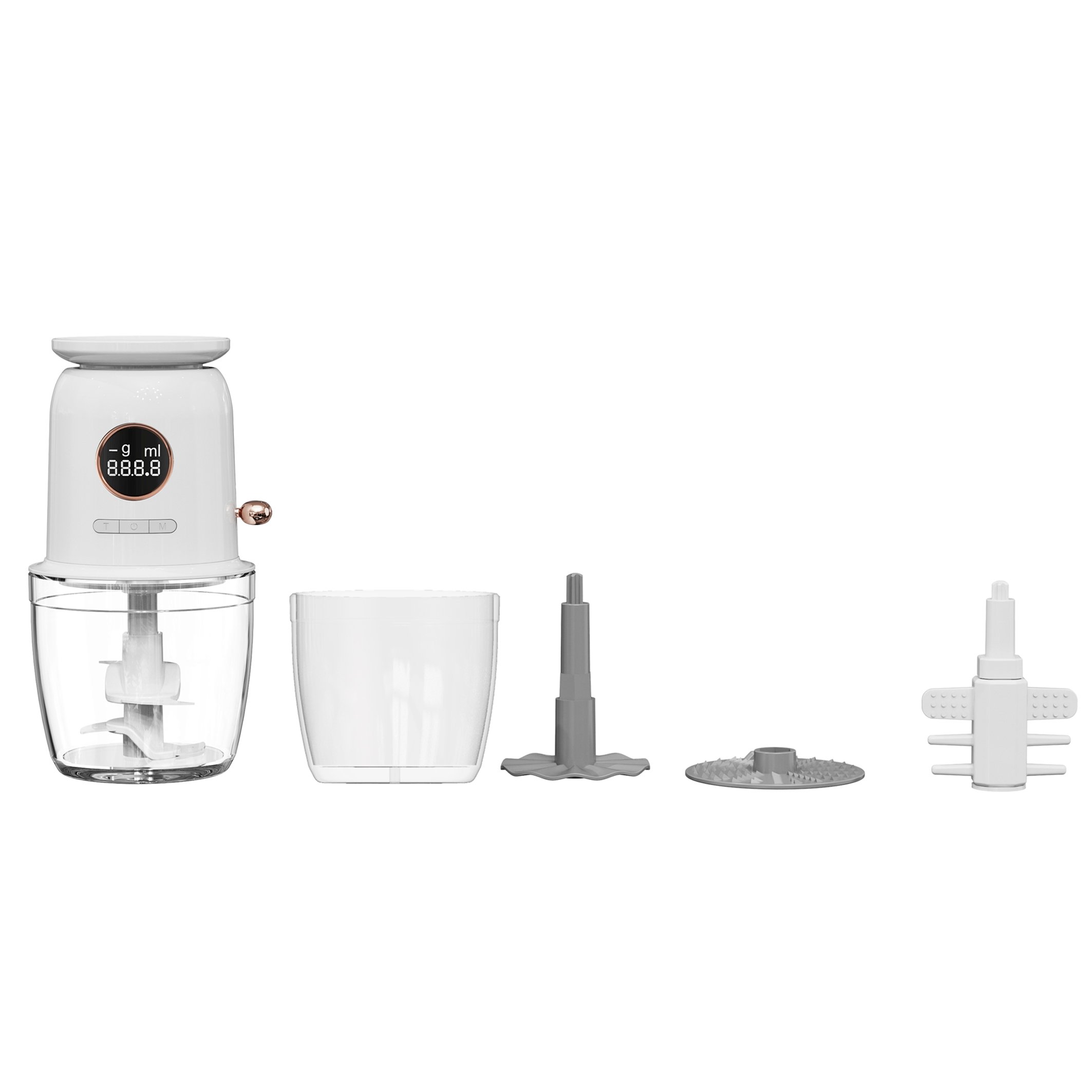 Electric Kitchen Fruit Blender Food Processor Chopper Meat Grinder Professional