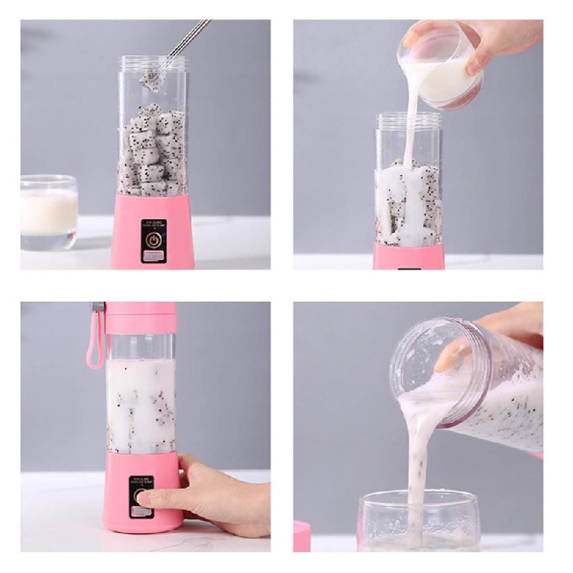 Smoothie Machine Electric Household Juice Maker Blender Wireless Rechargeable Usb Mini Hand Portable Fruit Blender