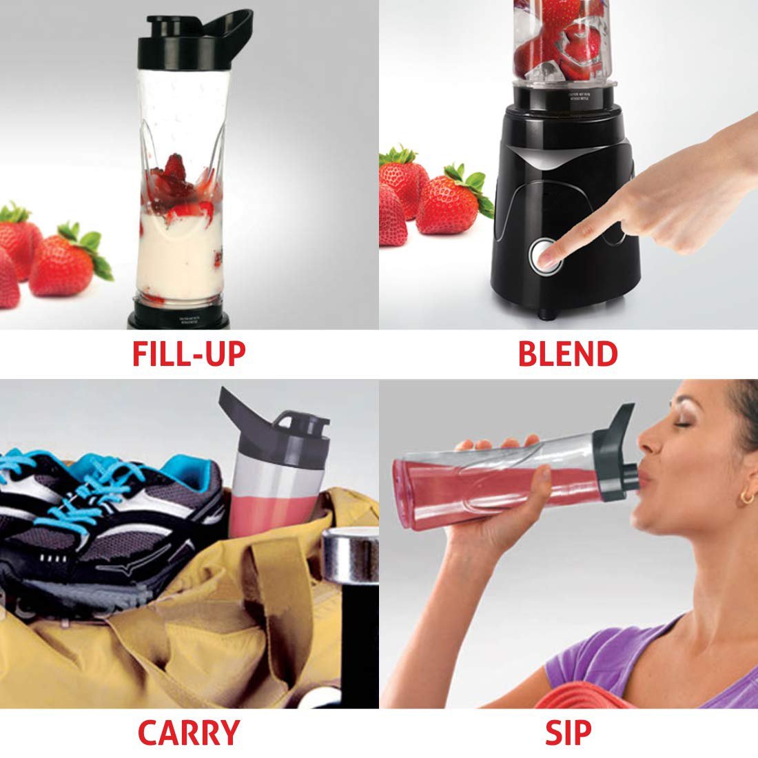 Commercial Automatic Home Kitchen Appliances Portable Hand Mixer Juicer Processor Smoothie Electric Vacuum Blender