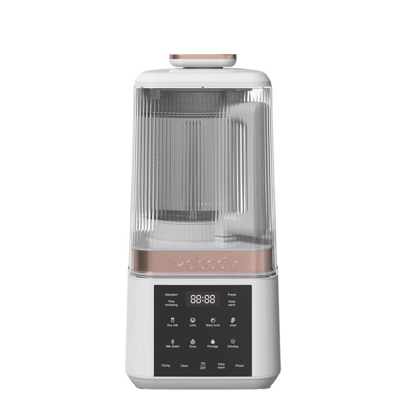 Latest Multifunctional Silent Blender With Sound Proof Cover 1.5L Electric Digital Heating Cook Fresh Juice Blender