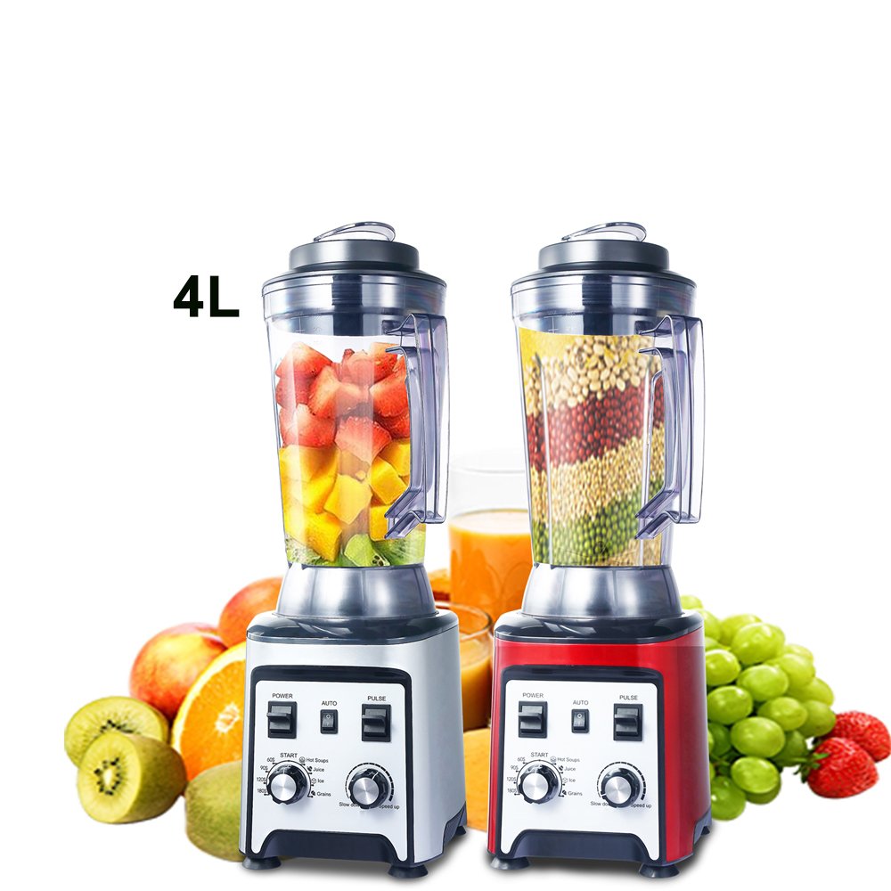 large capacity 4 liters vacuum juices 3000w gemat food blender commercial electric smoothie blender