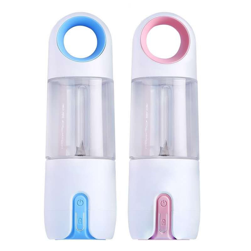 Home Appliances OEM 60W 4 Blades Mini Personal Fruit Juicer Cup Portable Electric Blender With 480ML Capacity