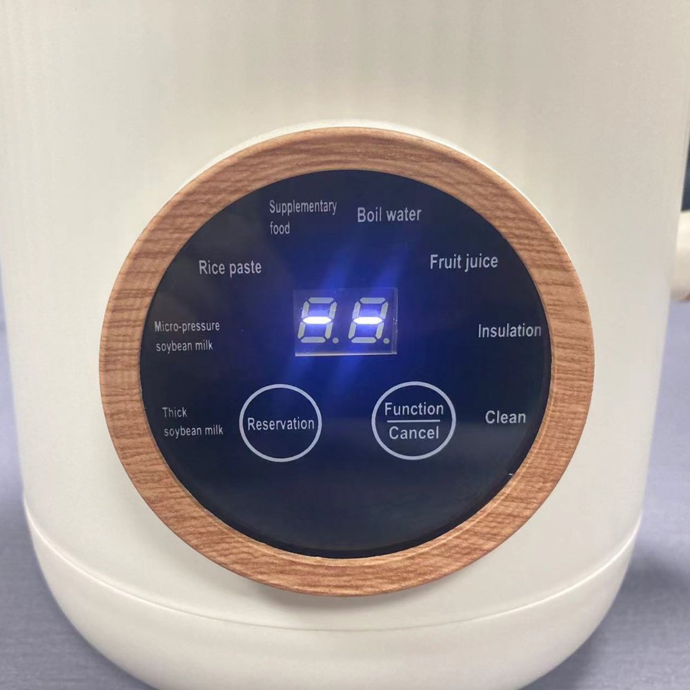 JUNWEI vegan oat soya chocolate home machine soy bean blender built-in filter homemade almond nut milk maker