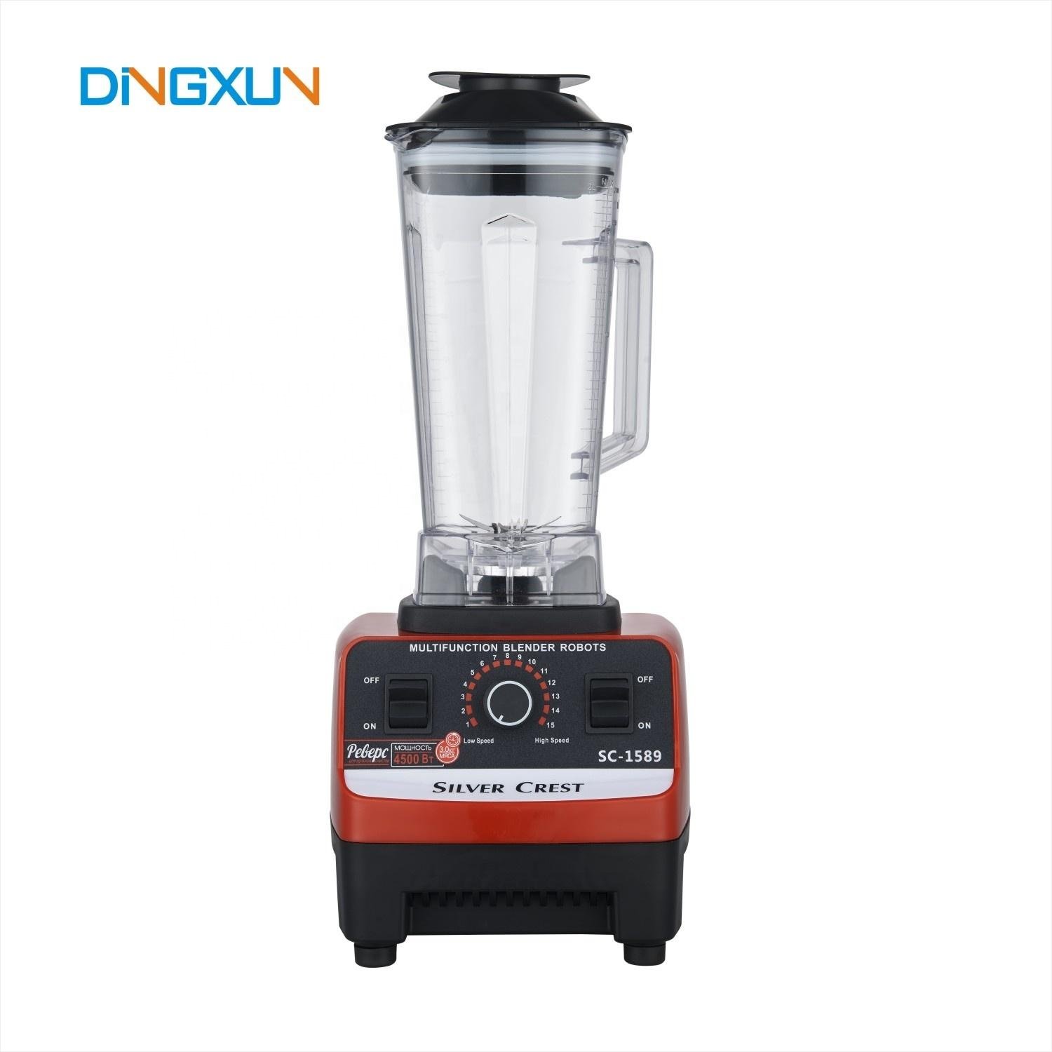 High quality wholesale silver crest commercial blenders with 6 layer stainless steel blades soybean milk machine