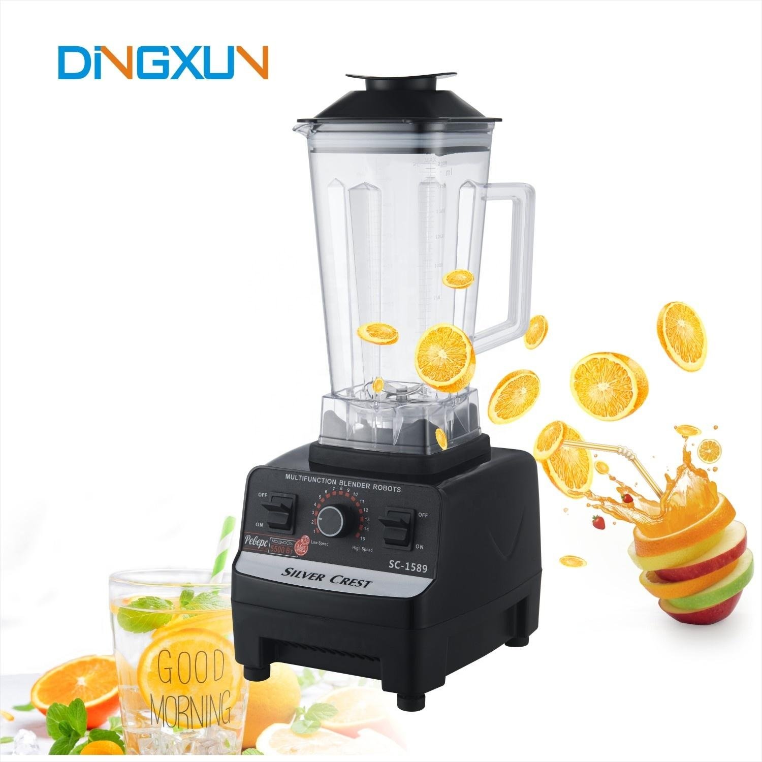 High quality wholesale silver crest commercial blenders with 6 layer stainless steel blades soybean milk machine