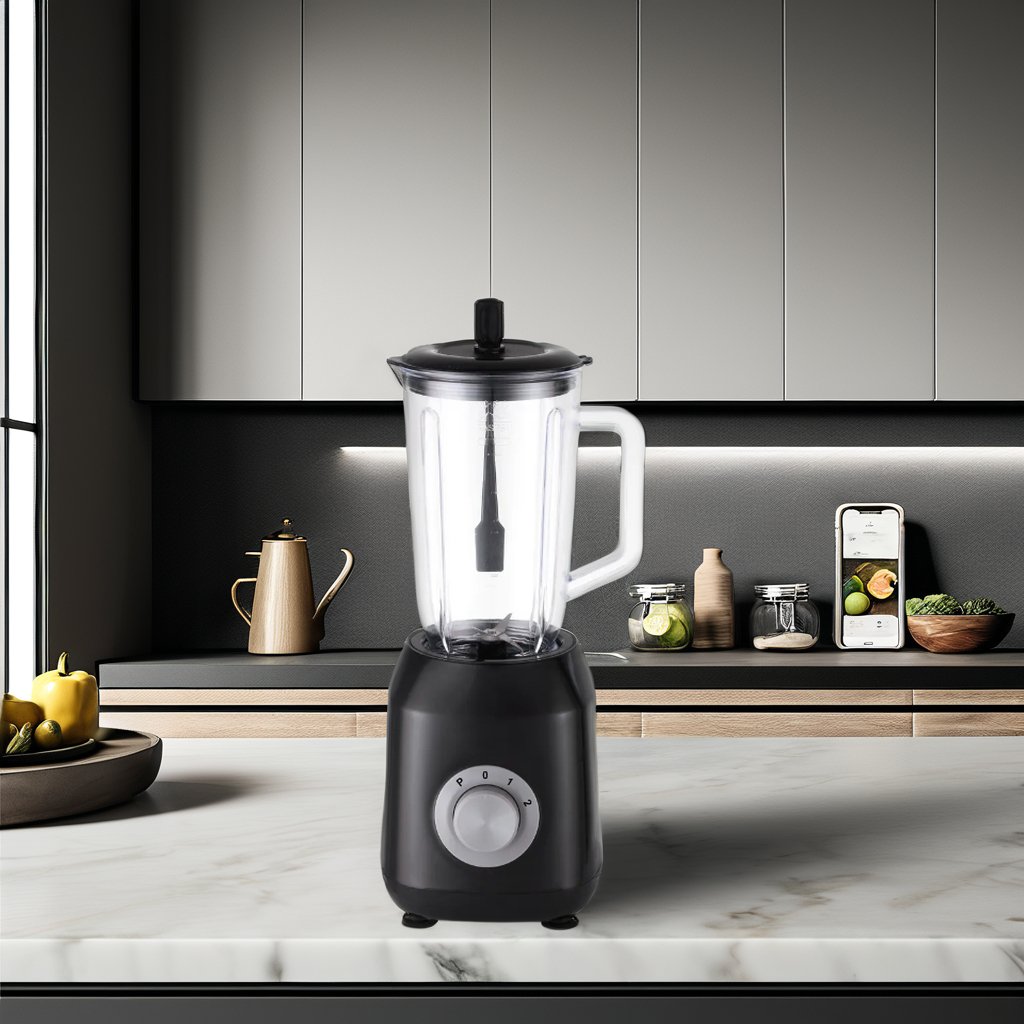 Factory Price 2 Speeds 1.0L Plastic Jar Electric Blender Juicer Blender Stand Blender