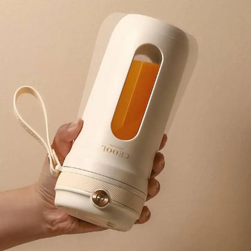 Portable Juice Blender Drinking Cup Charging Port 350ml Juice Cup Plastic Fast Juicing / Non-slip Cup Design / Waterproof 40 20s