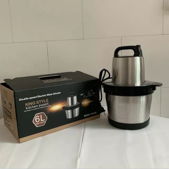 6L fufu pounding blender pounding machine stainless steel multifunctional machine food meat electric meat grinder