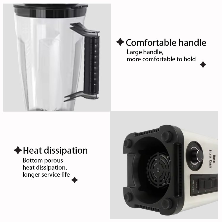 Juice Extractor High Speed Food Mixer Stainless Steel Grinder Blender Juice Machine