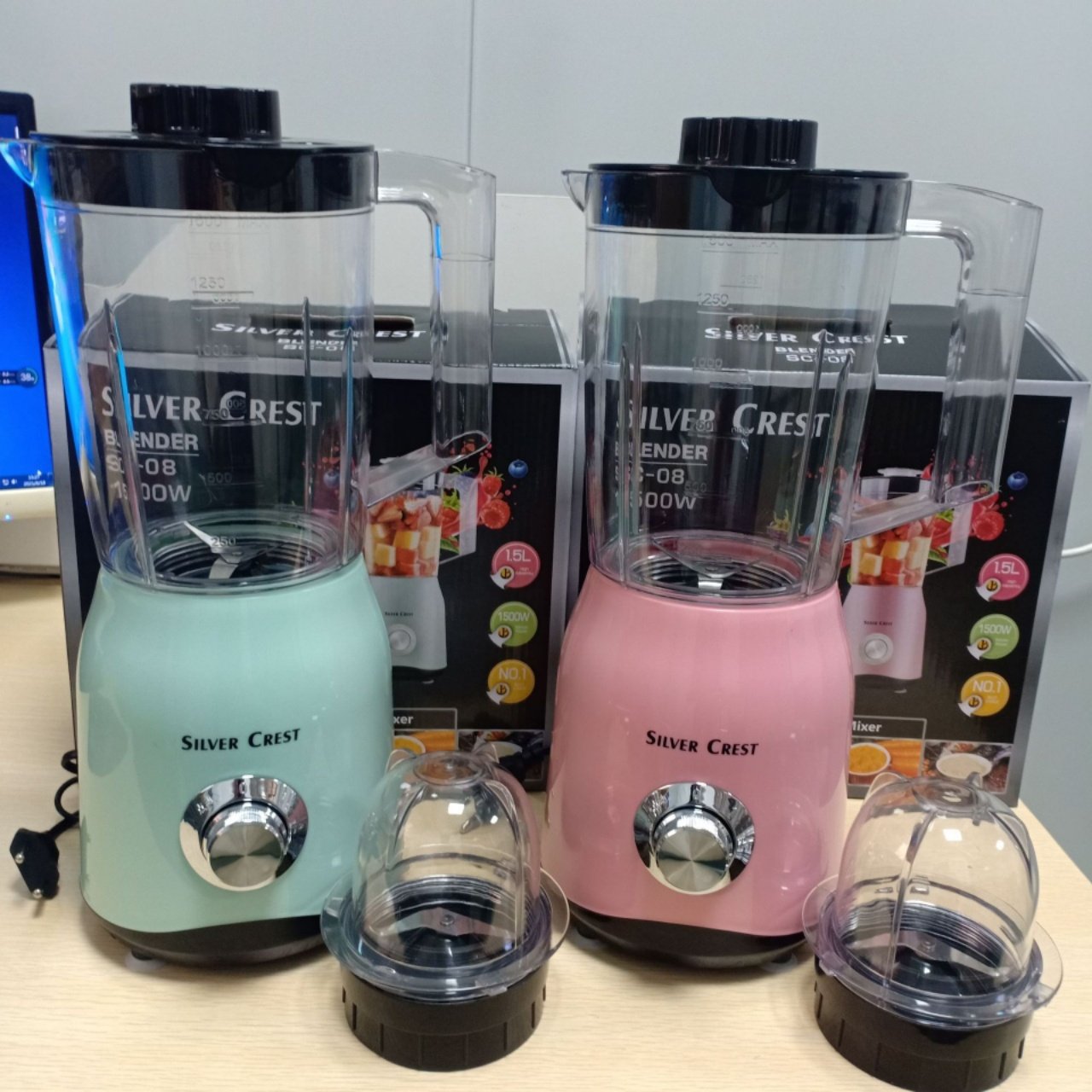 1500ml hand mixer blender on the go fruit recharble blender multi-function hand blender