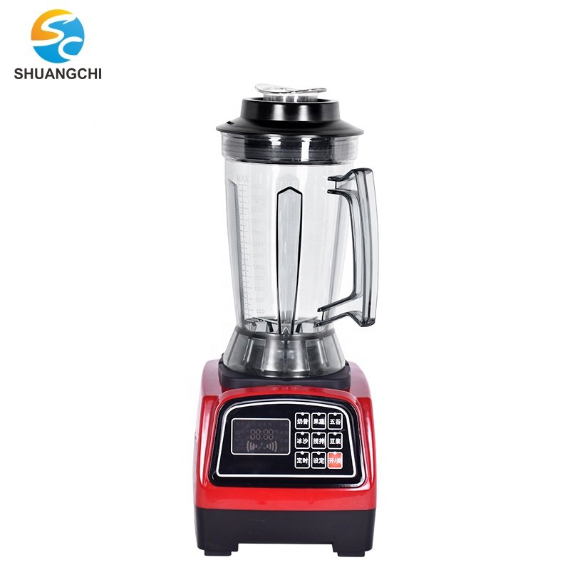 OEM Factory Professional Fruit Smoothie Juicer Machine Kitchen Food Processor Ice Mixer And Heavy Duty Power Commercial