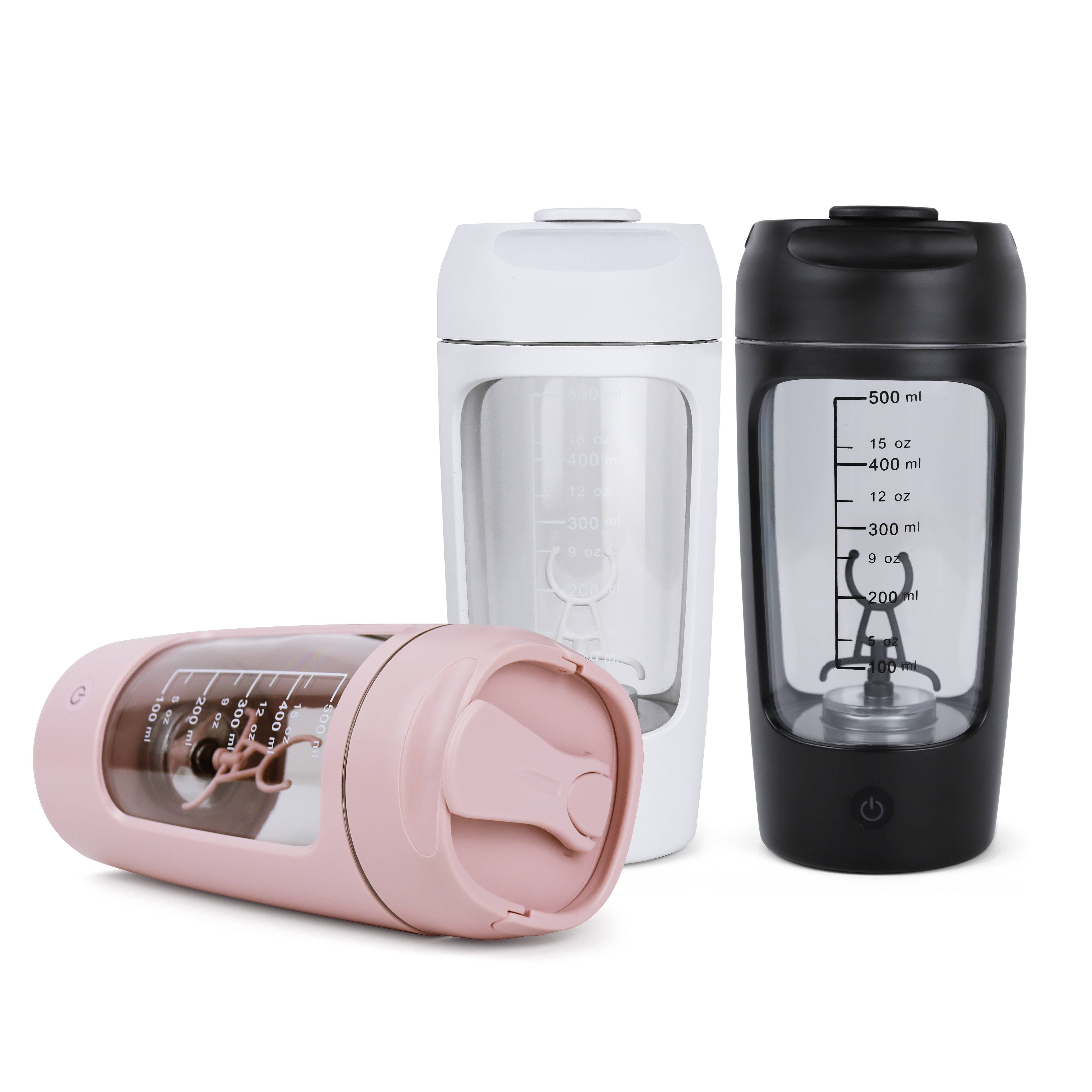 Portable Mixing Cup Stirring Cup Powerful Battery Mini Blender Premium Electric Protein Shaker Bottle Gym Sport Water Bottle