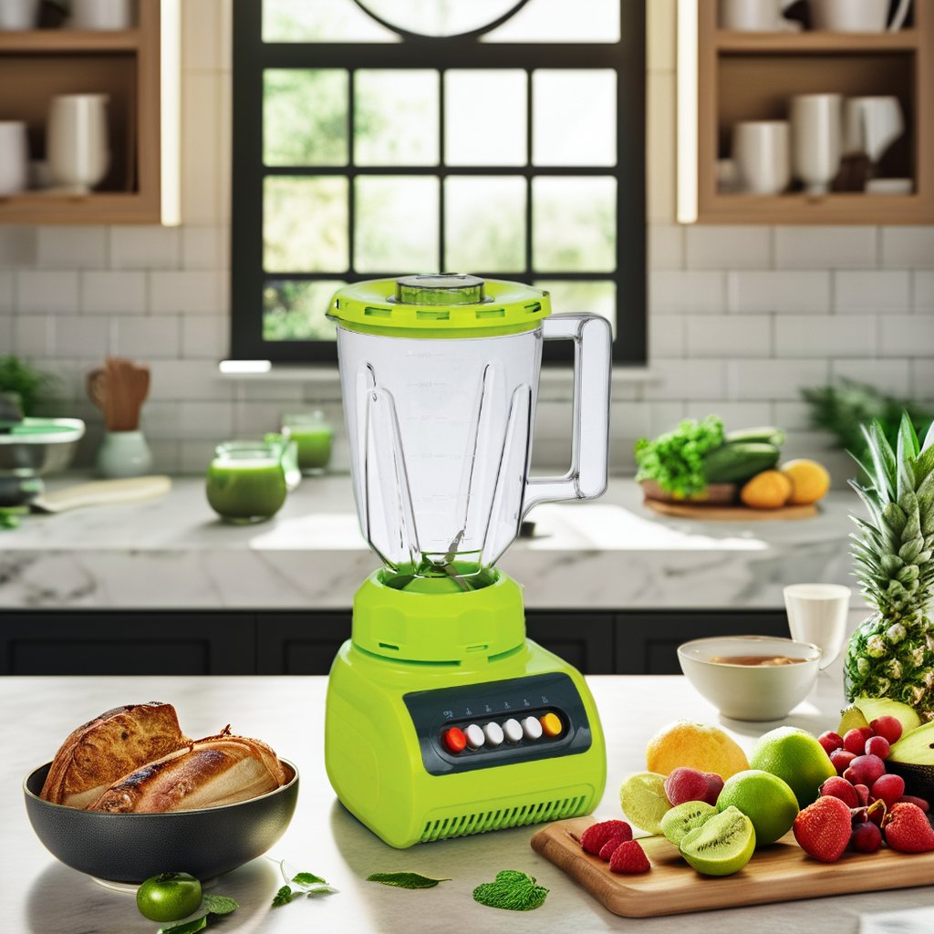 Hot Sell 350W 1.5L Plastic jar 4 Speeds Electric Blender 999 Blender Table Blender