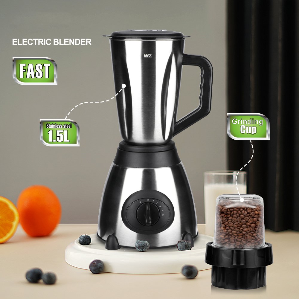 New High Speed Fruit Juicer Multi-functional Stainless Steel Juice Electric Blender Wholesale