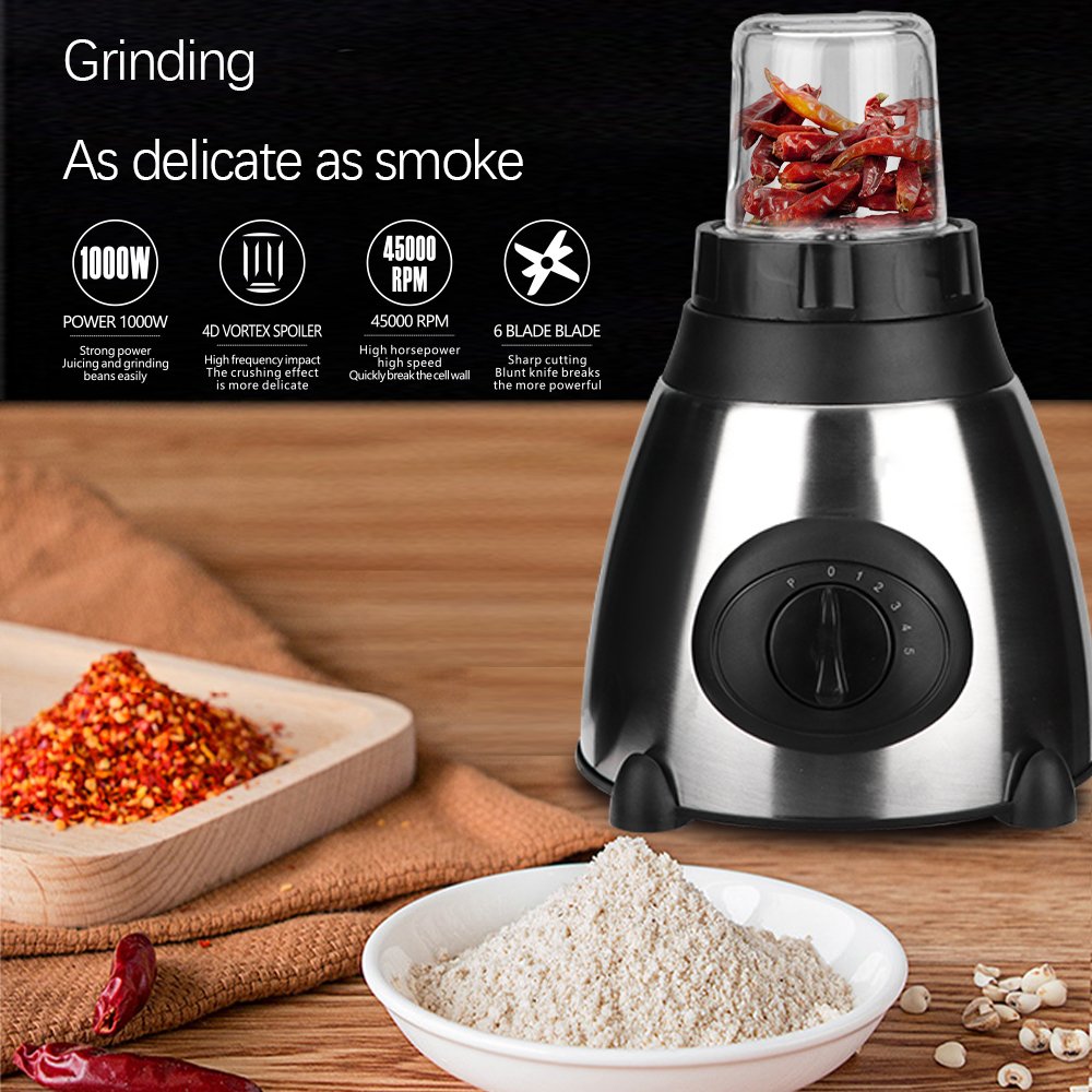 New High Speed Fruit Juicer Multi-functional Stainless Steel Juice Electric Blender Wholesale