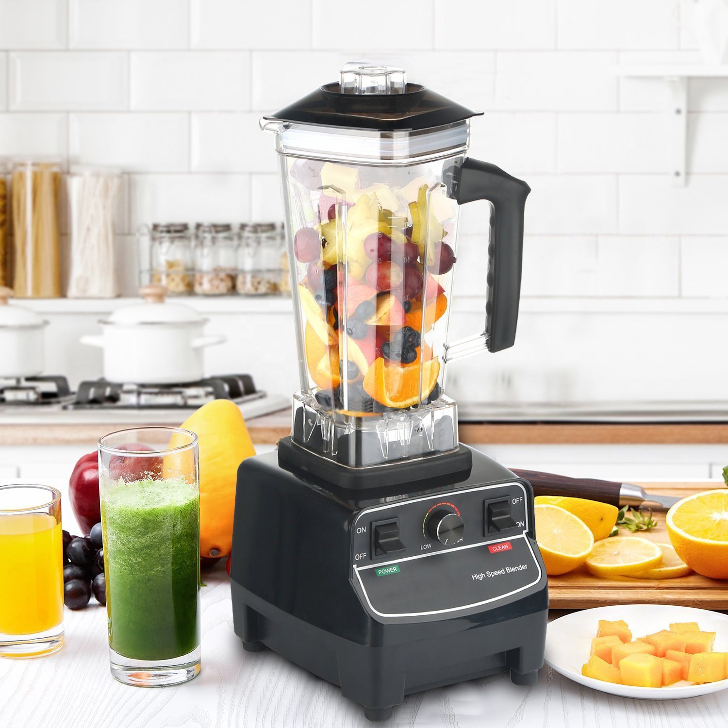 Best heavy duty high speed commercial electric blender smoothie machine manufacturer fresh juicer with factory wholesale price